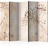 murando - Paravento Decorativo Bifacciale Natura 225x172 XXL 5 Pannelli Divisori - Stampa su due Lati su Tela in TNT - Separe Divisorio per la Casa - Non Trasparente - Piante b-C-1015-z-c