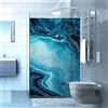 kina - RAV0052 Pellicole adesive per Vetri Rotolo Adesivo Trasparente Misura 60x100 cm Lavabile AntiGraffio Decorazione Box Doccia Finestre Uffici