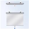 MZZHEDIE Tende Oscuranti a Ventosa,Tenda a Rullo Retrattili Termiche Isolanti,Protezione Solare per Finestre,la Privacy,Facili da Installare,per Soggiorni,Uffici e Auto,Argento (74×140cm(29×55in))