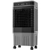 Generic Raffrescatore Evaporativo Industriale con 4 Ruote Universali Serbatoio d'Acqua da 50 Litri Oscillazione a 120° 3 velocità Condizionatore d'Aria Portatile con Telecomando Ventilatore per da Casa