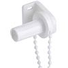 Yosoo Kit di riparazione per tende a rullo da 17 mm, kit di riparazione per tende a rullo con catena, staffe di montaggio per finestre.