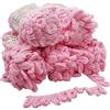 Alize Puffy, 5 gomitoli di lana da 100 g, 500 g, per lavoro a maglia senza ago Rosa 185