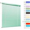 Generic Interno Veneziana in Alluminio Senza Foratura, Orizzontali Veneziane in Alluminio per Finestre, Oscurante Privacy Isolamento Termico Veneziane, per Cucina Camera da Letto Soggiorno Bagno(Light Green)