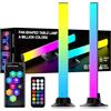 AURORIONCG Barra LED Gaming RGBIC 32cm, Luce TV e PC Monitor, Pack da 2
