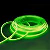 FM2018XSL LED Luce Nastro Luminose,24V Strisce Neon in Silicone Impermeabile Autoadesivo Decorazione e Illuminazione Domestica Interne ed Esterne(Verde,1M)