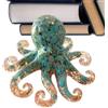 Teupyon Scultura a forma di polpo - statuetta decorativa in resina con lunghi tentacoli di polpo | statuetta decorativa per la casa, scultura decorativa per la casa