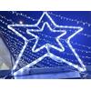NLIGHTING Stella luminosa di Natale grande da appendere con tubo luminoso 8 set di luci 90 LED per decorazioni natalizie Illuminazione casa e giardino Addobbi natalizi per interni e esterni (Luce Bianca Fredda)