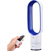 Generic Ventilatore Torre Caldo Freddo 25,5 Senza Pale Telecomando velocità Multiple Timer 2 Ore Display LED Camera Letto casa Ufficio Oscillazione 90°
