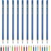 PATIKIL Matite Colorate, Matite Da Disegno Blu Medio Con Mine A Base Di Olio Materiali Per Album D'Arte Per Libri Da Colorare Per Adulti Artisti Principianti Schizzi E Disegni, 10 Pezzi
