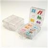 KMFYMPT 2 Pezzi Portapillole Settimanale, Porta Pillole 12 Caselle, Porta Pastiglie Pieghevole, Portapillole Da Viaggio, Adatto Nella Vita Quotidiana Da Utilizzare In Conservare Farmaci E Viaggio