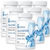 Gozitepe Liposomal Glutatione Ridotto 2000 mg per Porzione | Integratore di Glutatione con Acido Ialuronico + Peptidi di Collagene + Resveratrolo (60 Unità (Confezione da 6))