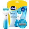 Dr. Scholl's Scholl Velvet Smooth - Roll elettrico per pedicure, per rimuovere la pelle indurita, con testina esfoliante