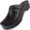 APREGGIO Zoccoli Uomo Legno - Pantofole Ortopediche - Scarpe Uomo Legno Solide
