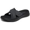 Skechers GO WALK FLEX SANDAL IMPRESSED - Sandali a ciabatta Da donna, Black,