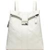 BUKESIYI Donna Borsa Zaino Elegante Zainetto Borse a Tracolla Zaini Antifurto Zainetti 2026 Firmate PU Pelle IT78578 Bianco V4
