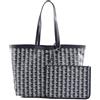 Lacoste Nf4344ze, Borsa Donna, Mono Marine 166 Farina, Taglia Unica