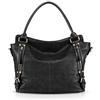 NICOLE & DORIS Borse da donna Borse a spalla da donna Borse Tote Hobo Grande alla moda pelle PU Nero