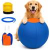 Generico Giant Herding Ball for Dogs, Interactive Herding Ball for Dogs and Pets, 2026 New Durable Inflatable Giant Dog Balls for Outdoor Exercise (Blue, 25 cm/10 in)