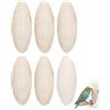 VAEIORP VAEIROP Ossi di Seppia per Pappagalli, 6 Pezzi da 8-9 cm