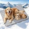Aemmbon Coolnap Tappetino per Cani, Efficacia Refrigerante 4x (Grigio, S)