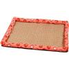 Generico Cuccia Rinfrescante per Cani da Esterno | Cuscino Termico Per Cani - In Rattan Resistente Alle Alte Temperature 50x40 Cm Lavabile Anticatrame