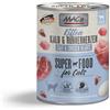 CT-TRONICS Mac's Cat Cibo umido Premium per gattini Kitten Confezione da 6 lattine (Cuori di Manzo E Pollo 6 x 800 g)