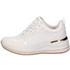 Skechers Lacci da Donna Billion 2 Fine ShineBILLION 2 Mid, Finitura in Vernice Duraleather Bianco Sporco, 39.5 EU