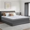 YIDATONG Materasso Viscoelastica 160x200 cm, Materasso Ibrido Memory Foam e Molle Insacchettate, Ergonomico 10 Zone, Media Rigidità, Antibatterico, Traspirante, Anallergico, Certificato Oek-Tex, Altezza 26cm