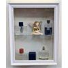 ARREDO SELLI VETRINA DA PARETE BIANCA SHABBY CHIC