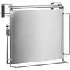 Generisch Organizer pieghevole per ante 'armadio, tavolo da cucina in acciaio , 30 x 28 x 5 cm, mensola regolabile, design pieghevole , ideale per casa, dispensa, cucine compatte