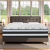 YIDATONG Materasso Matrimoniale 160x200 cm | Lusso Materasso Memory Foam e Molle Insacchettate | Alleviamento dei Punti di Pressione | Anallergico e Antibatterico | Traspirante | Ortopedico 10 Zona | Alto 26cm