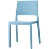 GBSHOP SEDIA KATE confezione da 6 sedie (Azzurro)
