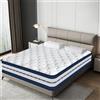 YIDATONG Materasso Matrimoniale Memory 140x200 Alto 26 cm, Ortopedico Materassi Letto a Molle e Schiuma, Insacchettate, Traspirante, Antiacaro e Anallergico, Antibatterico, Ergonomico Rigidità Media, OEKO-TEX