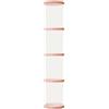 Generic Tubo organizer per animali di peluche, tubo portaoggetti per animali di peluche, porta giocattoli verticale trasparente, organizer trasparente per giocattoli di peluche, tubo portatile per camera da