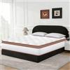 YIDATONG Materasso Matrimoniale Memory Foam 140x200, Ortopedico Materassi Letto a Molle Insacchettate, Traspirante, Antiacaro e Anallergico, Antibatterico, Ergonomico Durezza Media, OEKO-TEX, Altezza 25 cm