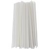 Generic Bastoncini per diffusori di oli essenziali, in rattan naturale, 50 pezzi, set per aromaterapia per la casa, nero/bianco (25 cm, diametro bianco, 4 mm)