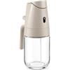 Ingrosso e Risparmio 1 pz Spruzzino Olio 2 in 1 300ml Dispenser Olio Spray e Versatore in Vetro Nebulizzatore Olio Friggitrice ad Aria Oliera Cucina Dosatore Preciso per Condire e Cucinare