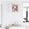 Generico Armadietto da cucina in legno moderno 40x31x40 cm, mobile a parete con anta e ripiano, design minimalista per organizzare piatti e dispensa, facile da pulire