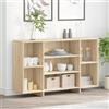 Generico Credenza Rovere Sonoma 120x30x75 cm in Truciolato,Buffet e credenze
