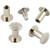 KLEBESHOP24 Viti Chicago M4 per rilegatura - lunghezze e quantità a scelta - per pelle e rilegatura libri - nichelate, 10 mm, 20 pezzi