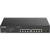 D-Link Switch di rete D-Link DGS-1100-10MPV2 Gestito L2 Gigabit Ethernet (10/100/1000) Supporto Power over (PoE) 1U Nero [DGS-110010MPV2]