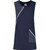 Siry Work Grembiule Donna Art. FRESIA 35% Cotone 65% Poliestere Taglia Unica MADE IN ITALY Ideale per Maestra, Alimentari, Parrucchiera, Estetista, Impresa di pulizie (BLU SCURO-F35)