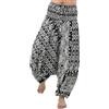 PANASIAM Aladin Pants ISAN, Black White, L