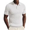 PJ PAUL JONES Polo da uomo a maniche corte casual con bottoni