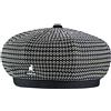 Kangol Berretto Basco Preppy Jax Donna/Uomo - Estivo Estate Estate/Inverno - L (58-59 cm) Nero