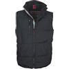 CHEMAGLIETTE! Giacca da Lavoro Giubbino Smanicato Gilet Imbottito Interno Pile Payper Daytona Colore: Nero/Steel Grey Taglia: