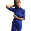 tessile astorino Giacca Cuoco Donna Personalizzata Casacca Chef da Cucina Blu Betty per Ristorante Pizzeria Hotel Pasticceria Divisa da Lavoro Personalizzabile