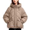 LKRSEEF Piumino Leggero Donna Giubbotto Donna Invernale Giubbino Giacca Elegante Piumino Corto Invernale Giubbino 100 Grammi Curvy Giacca Elegante Giaccone Piumini Invernali Firmati Termica Giacchetto