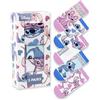 Disney Set di 5 calzini per ragazze Lilo & Stitch rosa, blu e bianchi | Calzature con personaggi di Cartoon Stitch e Angel | Calzini comodi per tutti i giorni | Accessori per bambini