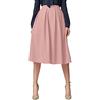 Urban GoCo Donna Svasate Una linea Gonna longuette con tasche